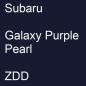 Preview: Subaru, Galaxy Purple Pearl, ZDD.